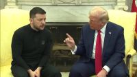 Zelensky “discutiu e foi rude” no Salão Oval, diz mídia estatal da Rússia