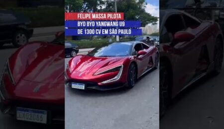 Felipe Massa pilota BYD Yangwang U9 de 1300 cv emSP