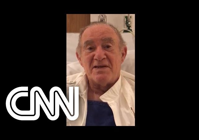 Renato Aragão sai de hospital após sofrer AIT e agradece carinho do público | LIVE CNN