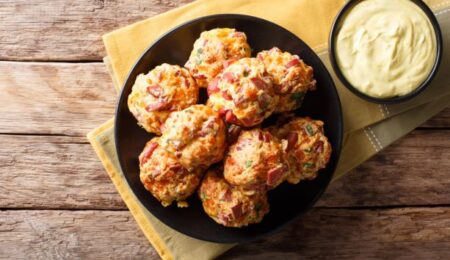 Bolinho de arroz na Air Fryer