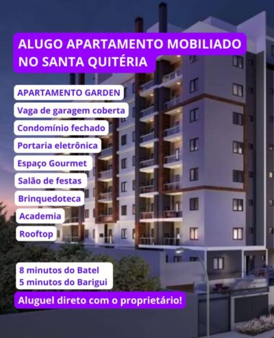 Aluguel Apartamento Santa Quitéria – Mobiliado