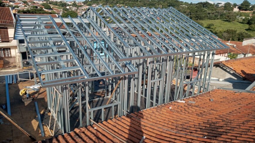 Steel frame